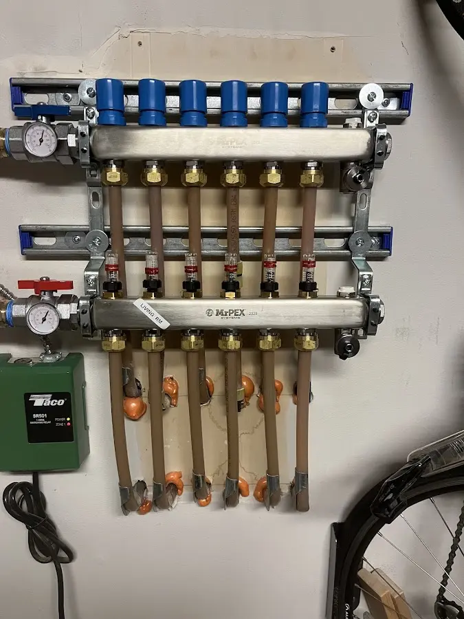 Plumber performing Leak Detection at a residential property in Whiteville